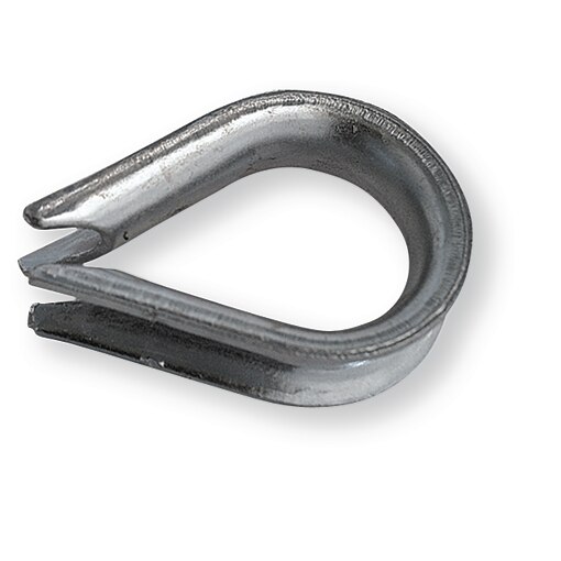 Cosse-coeur renforcée pour câble de diamètre 8 mm